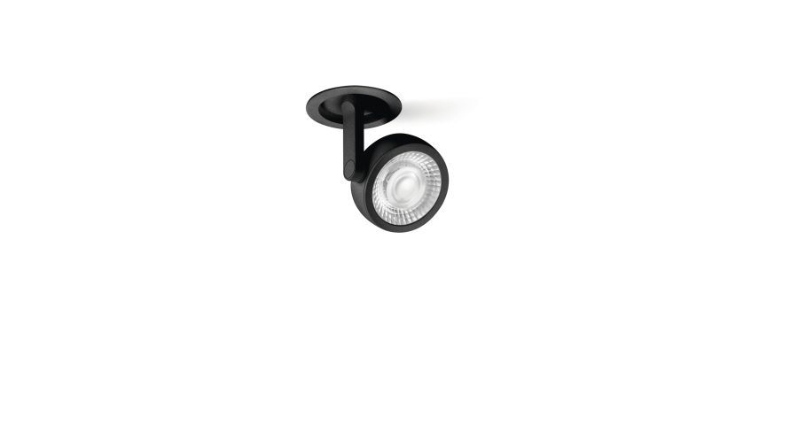 Six S Recessed, Negru texturat