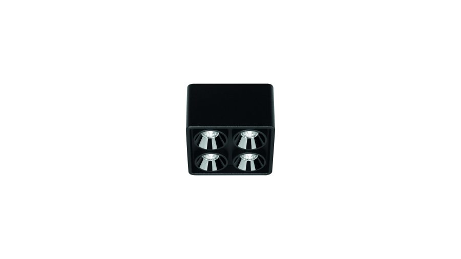 Black Foster Micro Surface 2x2, Чёрный текстурный