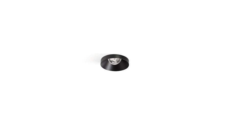 Puck S Recessed, Negru texturat