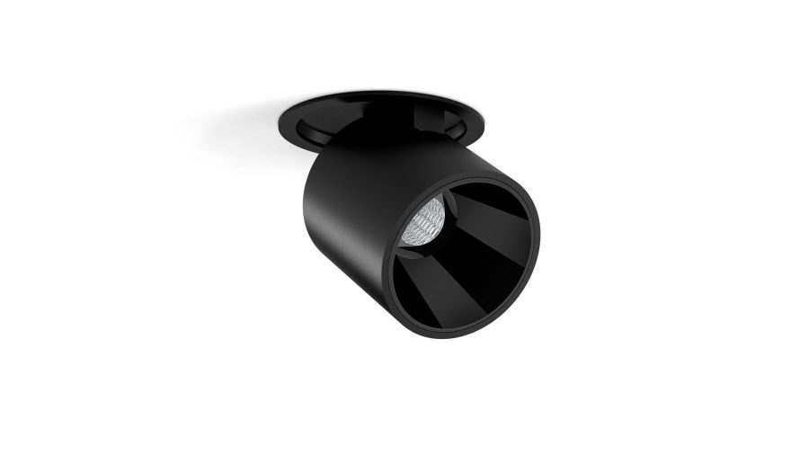 Flip Recessed, Negru texturat