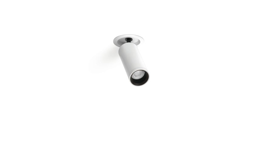 Fit 35 Recessed, Alb texturat