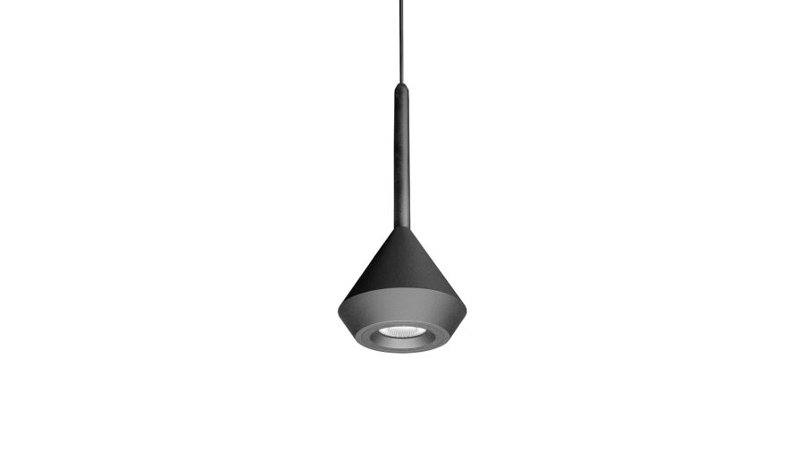 Spin Fancy Shape, Negru texturat