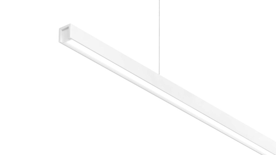 Line Micro Suspension Base, Alb texturat