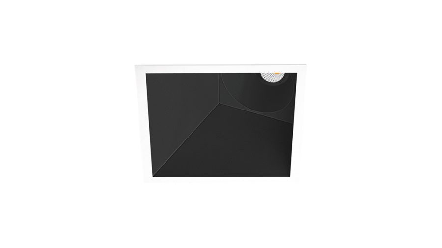 Swap Square Asymmetric, Alb-negru