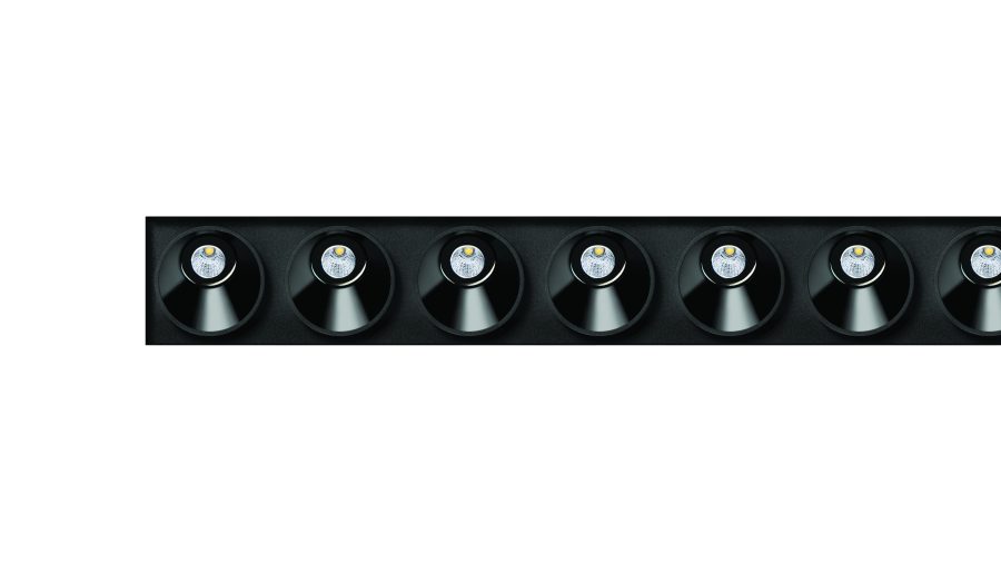 Black Foster Asymmetric Trimless 15, Negru