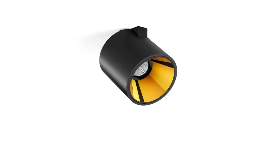 Magnetic 24V Flip, Negru texturat — auriu metalizat
