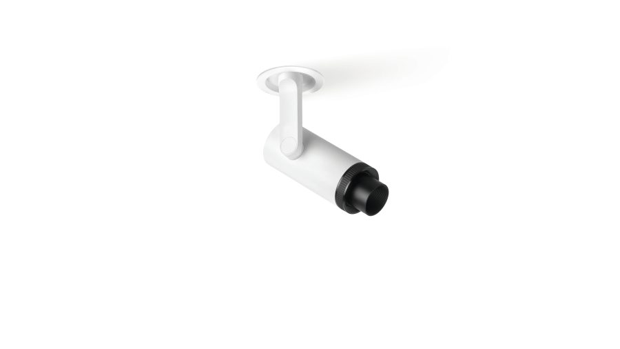 Plus Mini Recessed, Alb texturat