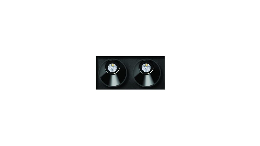 Black Foster Asymmetric Trimless 2, Negru