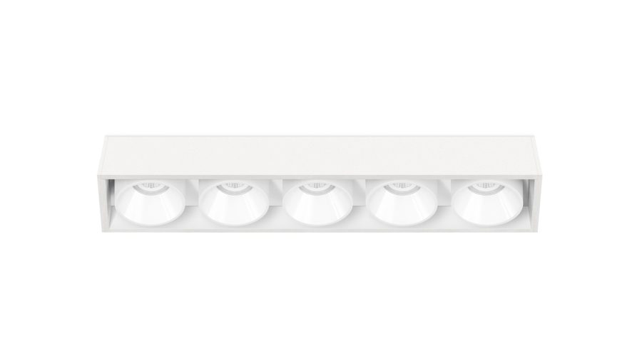 Black Foster Surface Remote 5, Alb texturat — alb