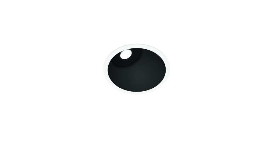 Lex Mini Asymmetric, Alb-negru