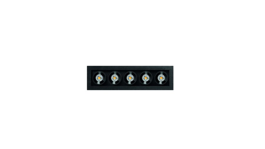 Black Foster Micro Recessed 5, Negru