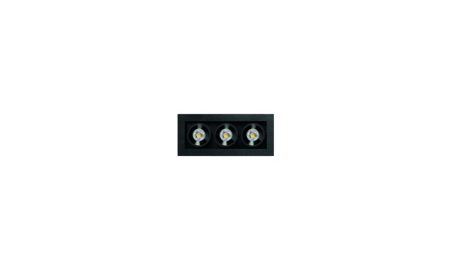 Black Foster Micro Recessed 3, Negru