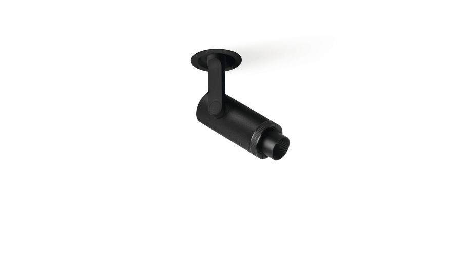 Plus Mini Recessed, Negru texturat
