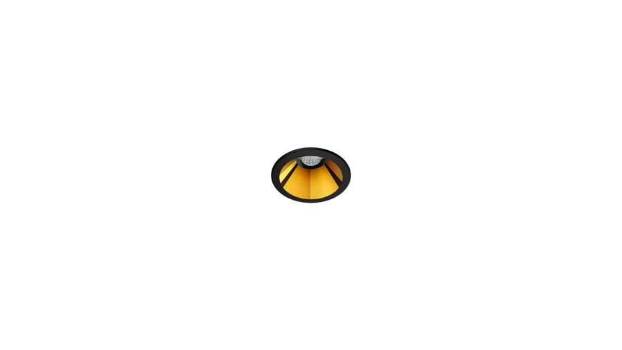 Shot Light, Negru — auriu metalizat