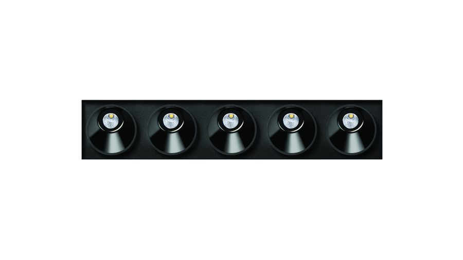 Black Foster Asymmetric Trimless 5, Negru