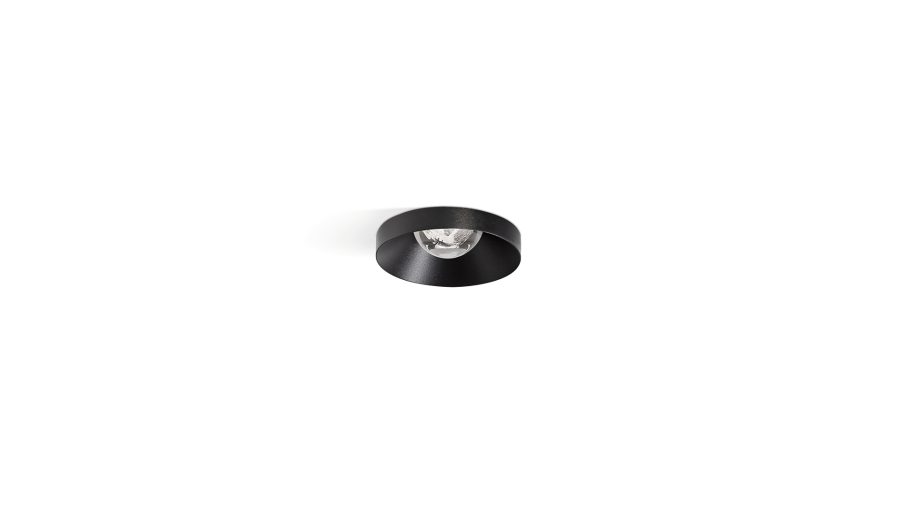 Puck M Recessed, Negru texturat