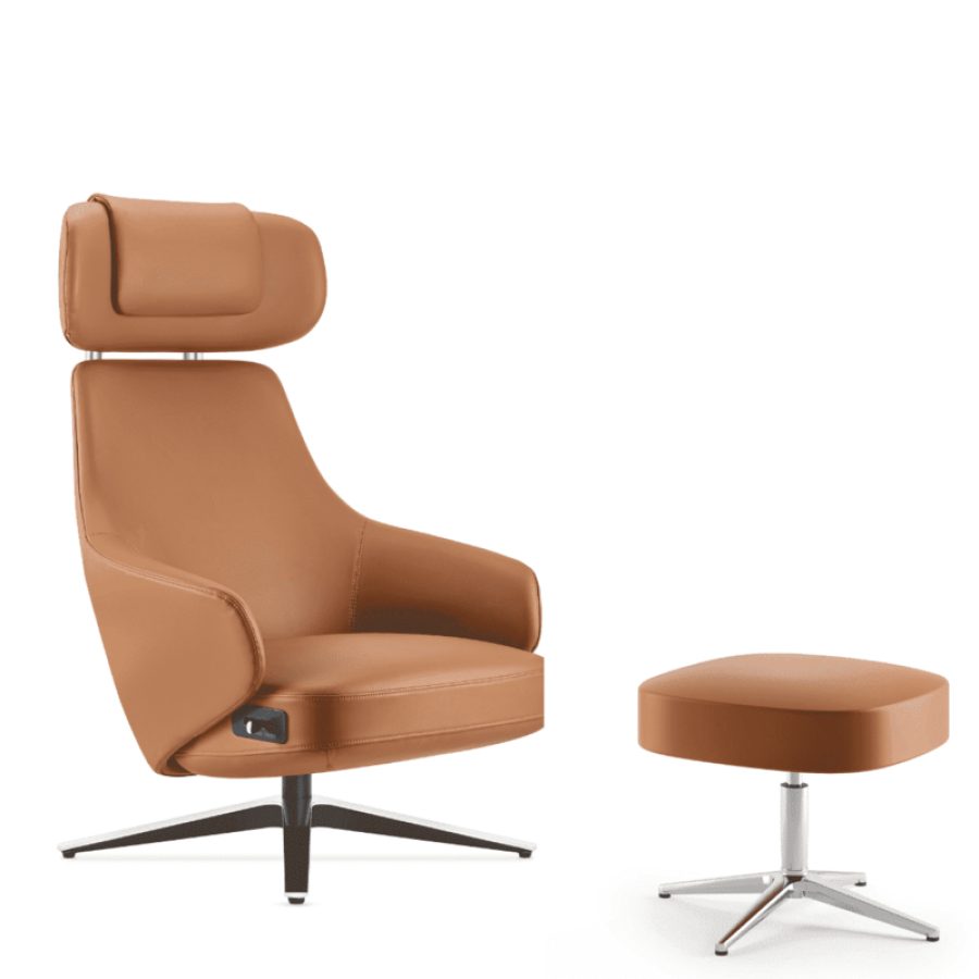 Fotoliu reclinabil L7119, piele