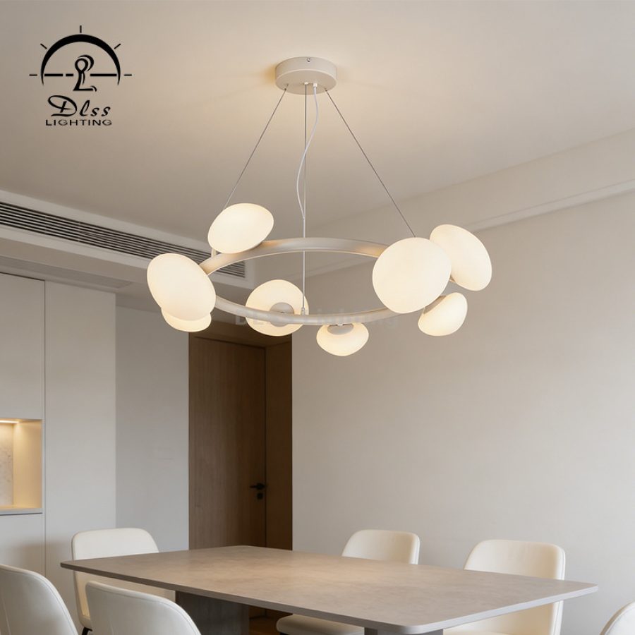 Candelabru de tavan LED, design modern, lux