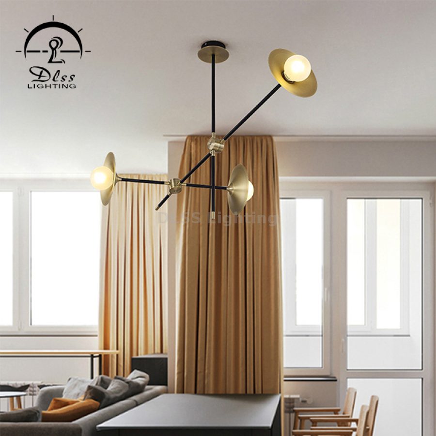 Candelabru de tavan LED, design modern