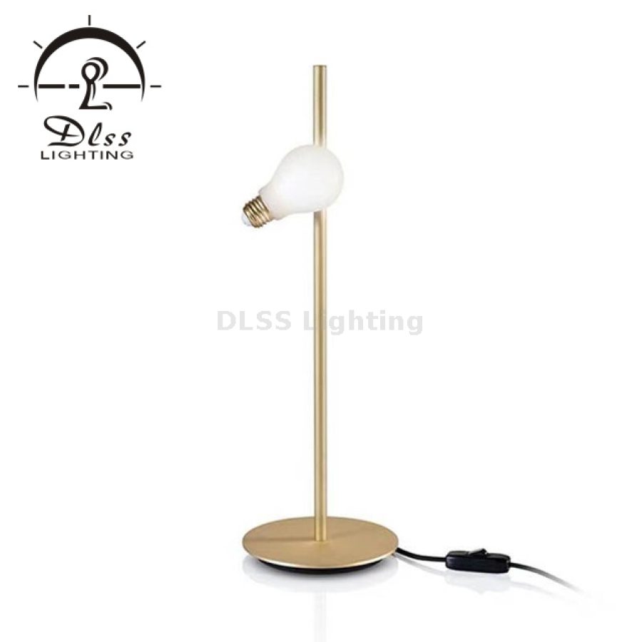 Veioză LED cu bec din acril, stil vintage minimalist, 8716T