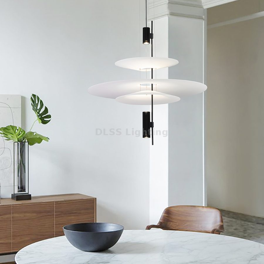 Candelabru decorativ, metal și acril, living