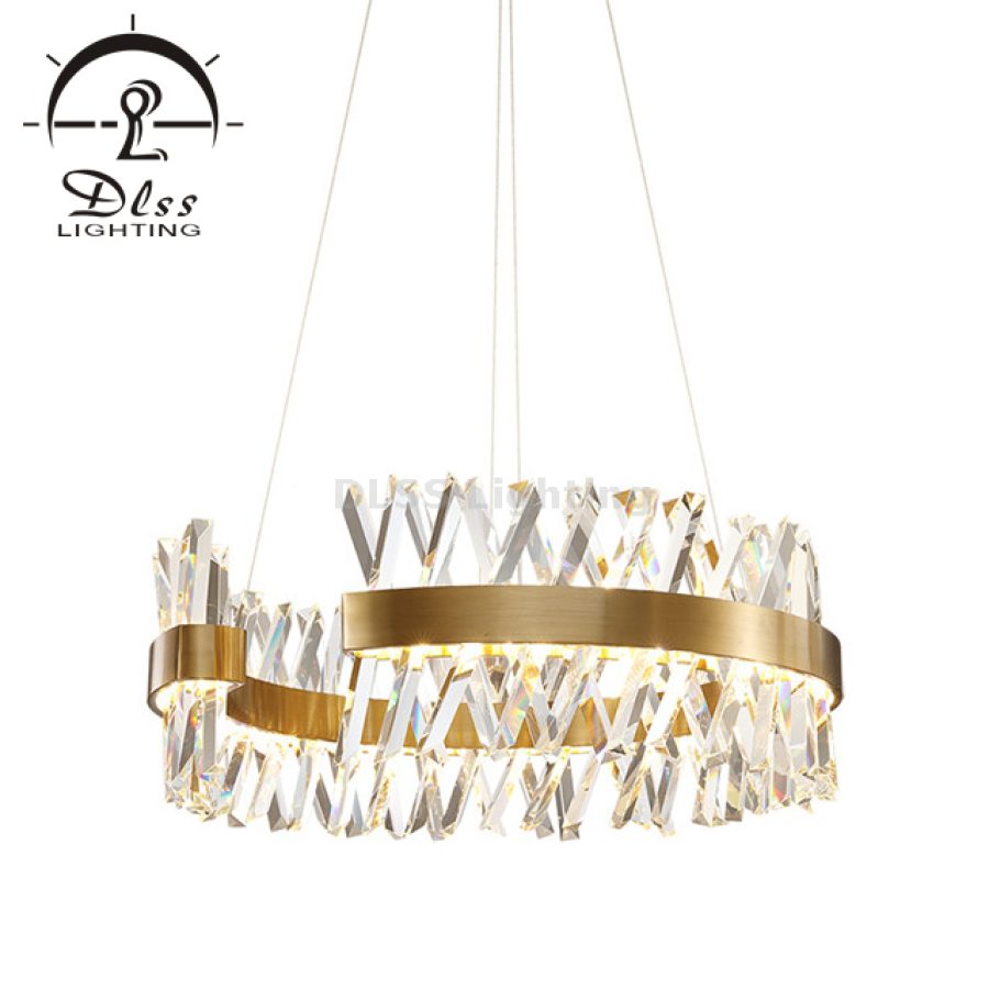 Candelabru LED de lux cu cristale, bară, 9967P