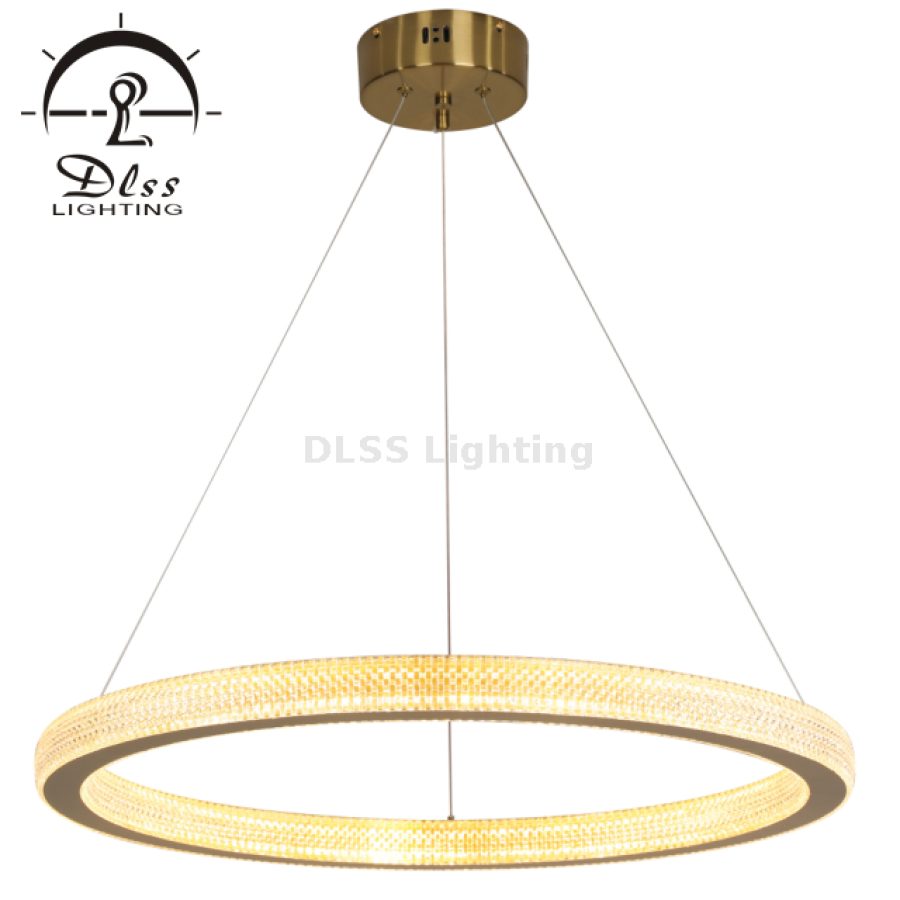 Candelabru LED cu inel din acril, 10238