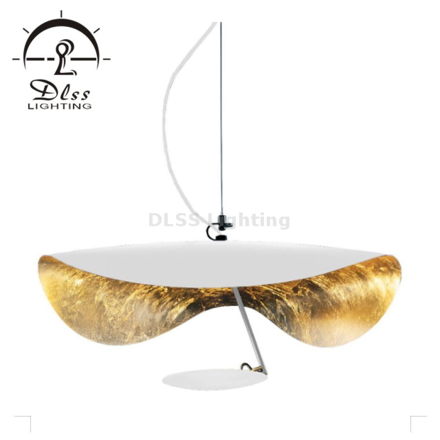 Lampă suspendată de lux, negru-auriu, decorativă, 8821P