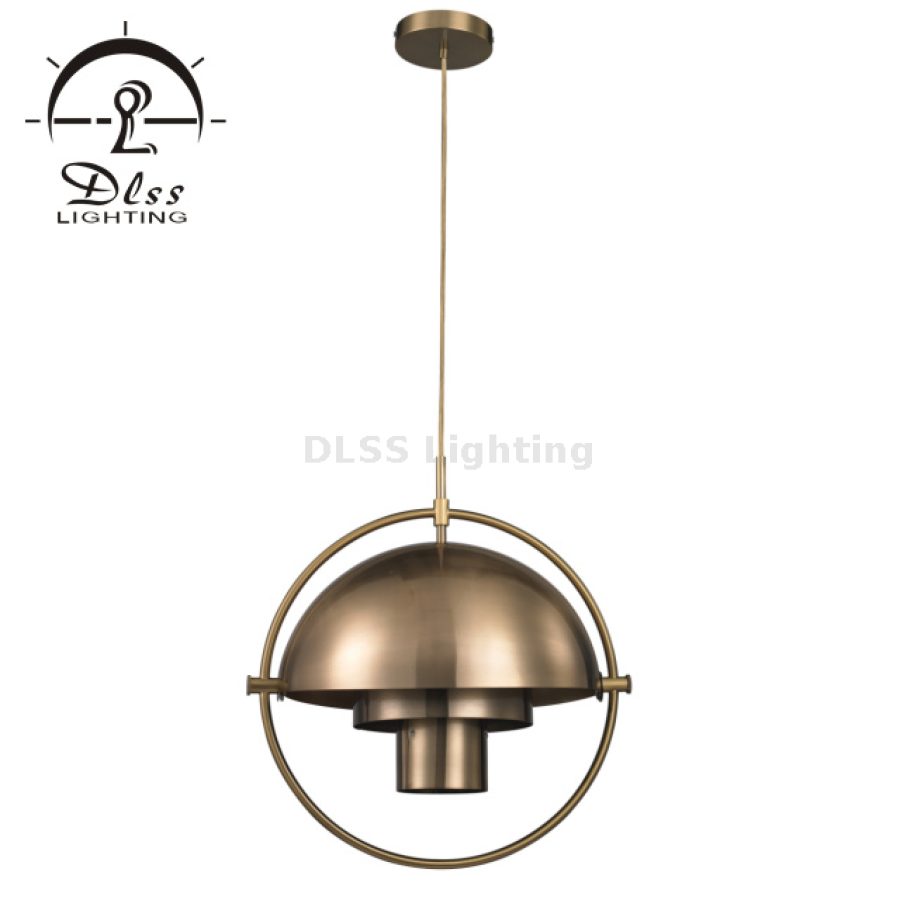 Lampă suspendată metalică reglabilă, LED, 9196P