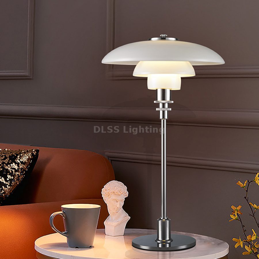 Lampă de birou LED din aluminiu, pentru citit
