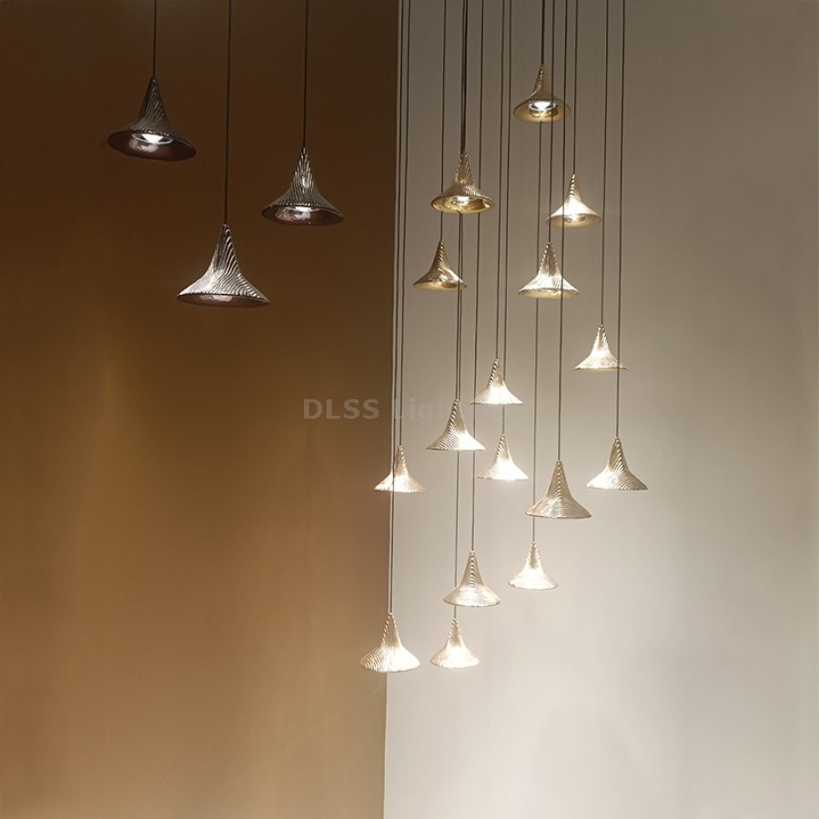 Candelabru LED suspendat, design decorativ