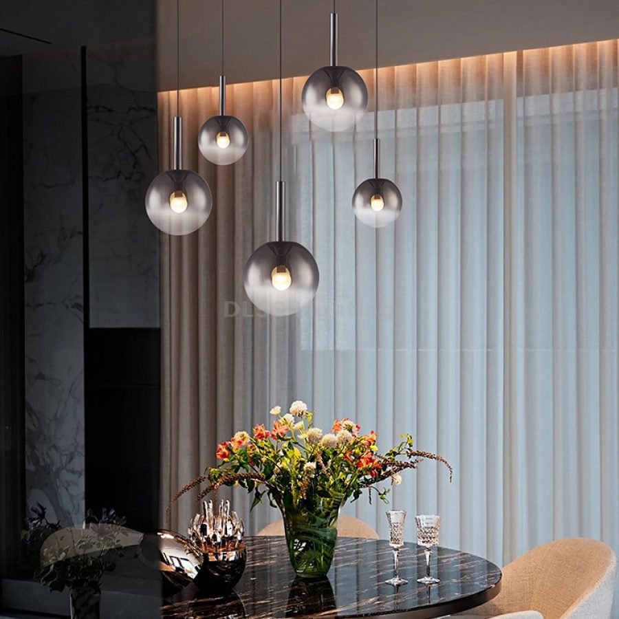 Candelabru suspendat LED, design nou modern