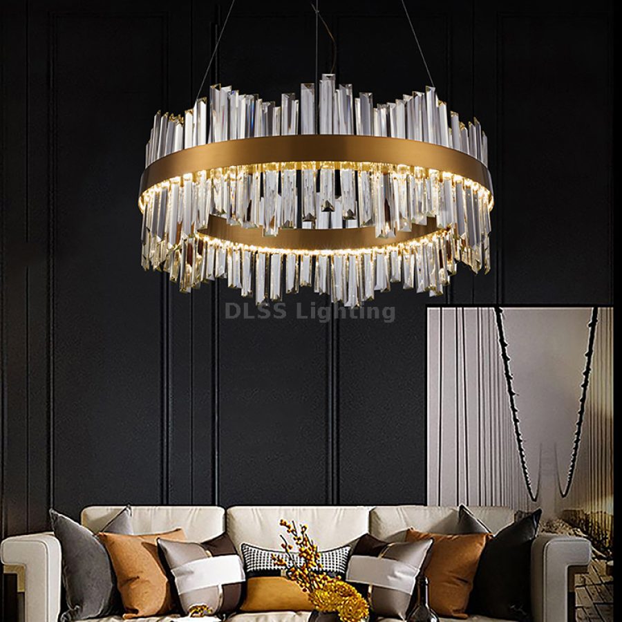 Candelabru LED modern, pentru living