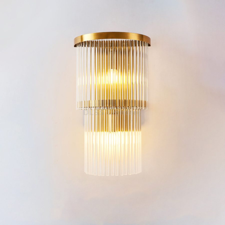 Aplică LED din cristal, decorativă, modernă