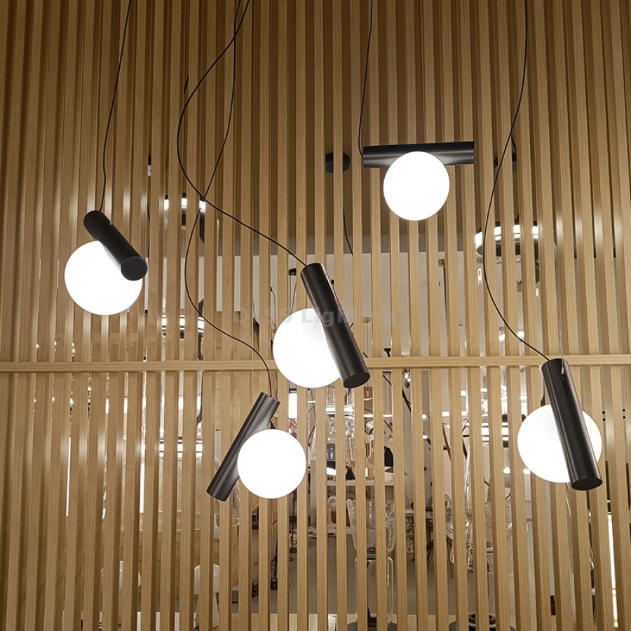 Lustră suspendată modernă LED, pentru living și dormitor