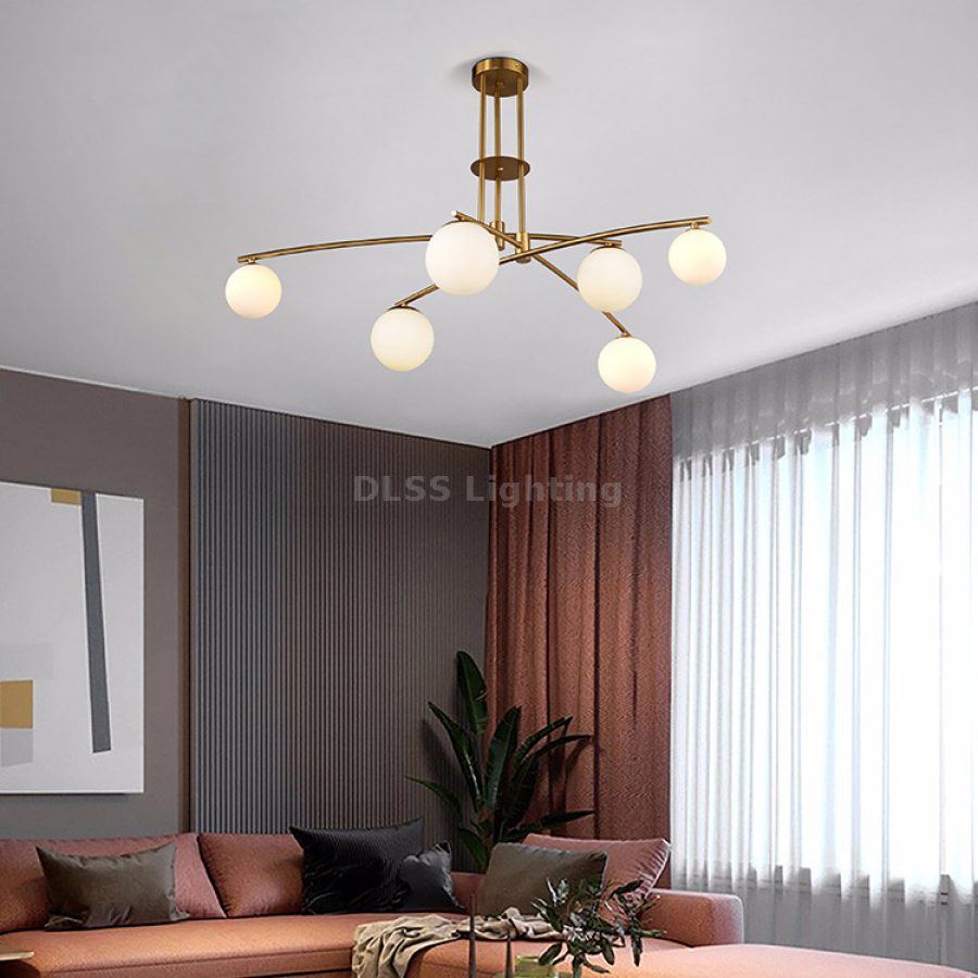 Люстра LED, современный дизайн, подвесная