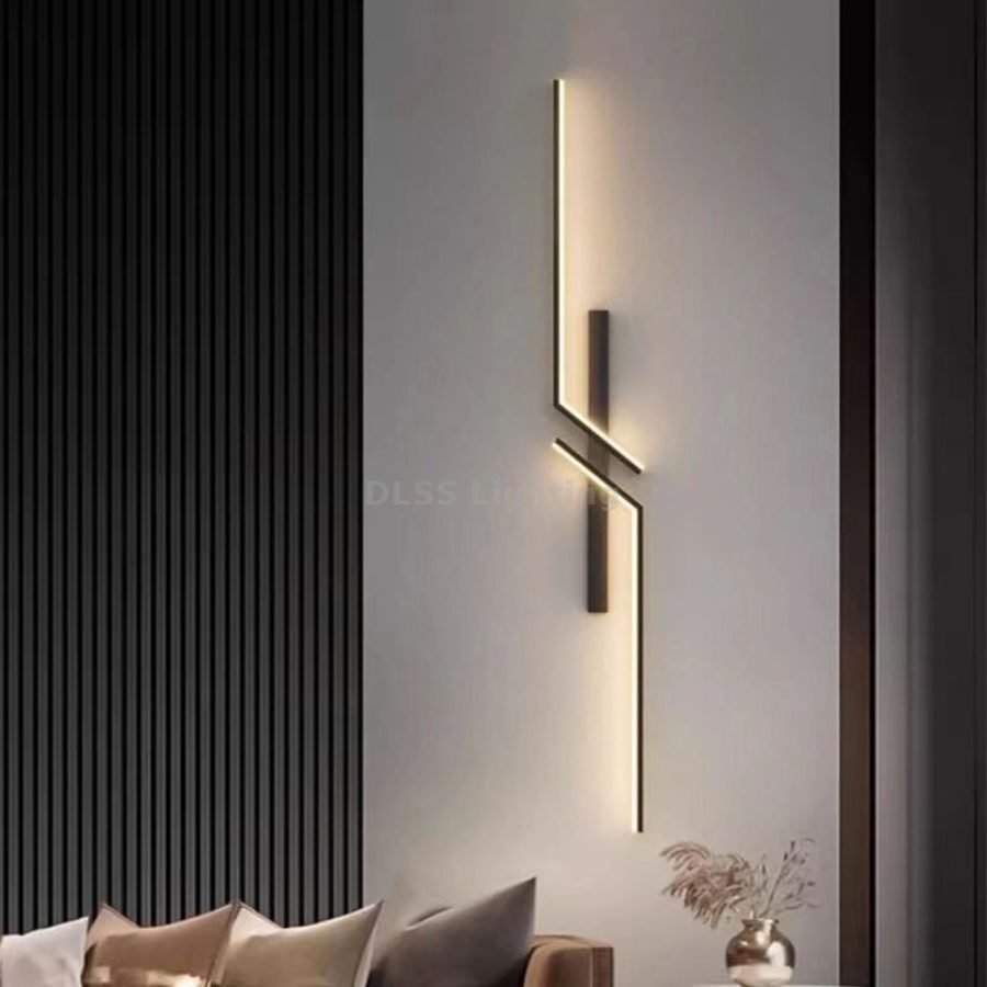 Aplică de perete modernă LED, pentru dormitor și living