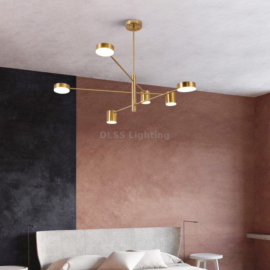 Candelabru suspendat LED, stil nordic modern