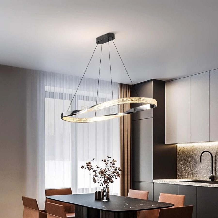Люстра LED, современный стиль, для кухни и столовой