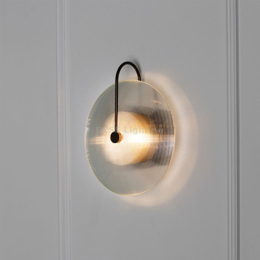 Aplică de perete din sticlă, design modern LED