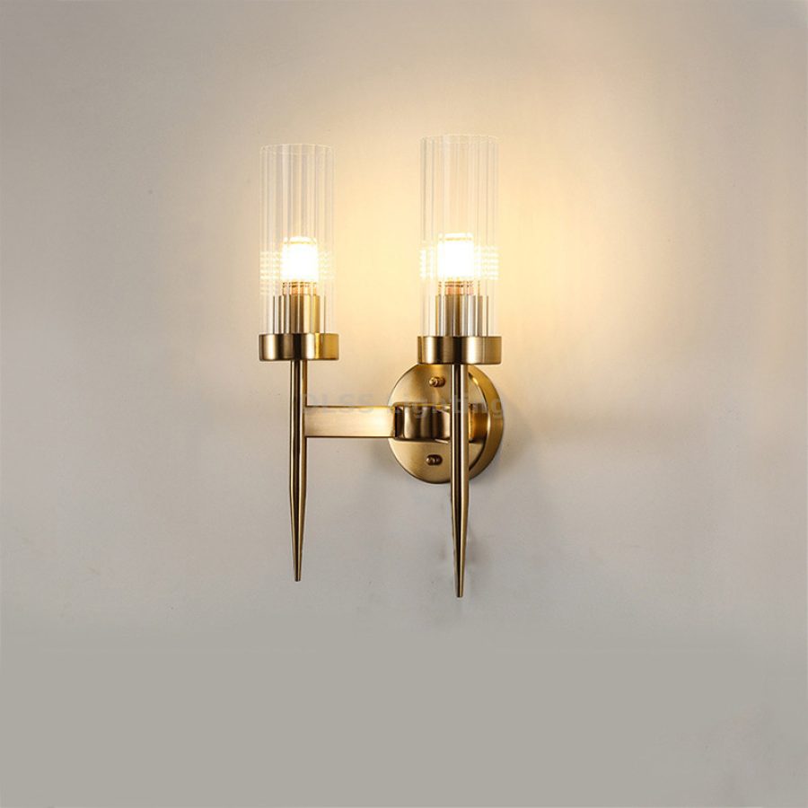 Aplică de perete LED din fier, design modern, pentru dormitor și living