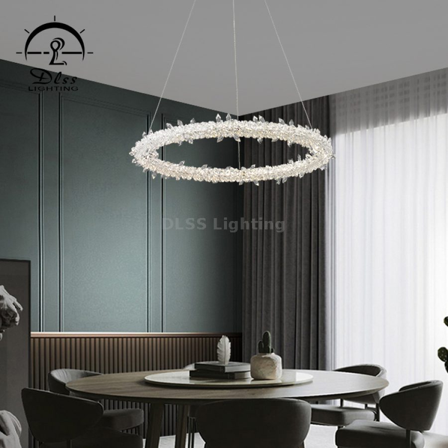 Candelabru din cristal de lux, pentru living