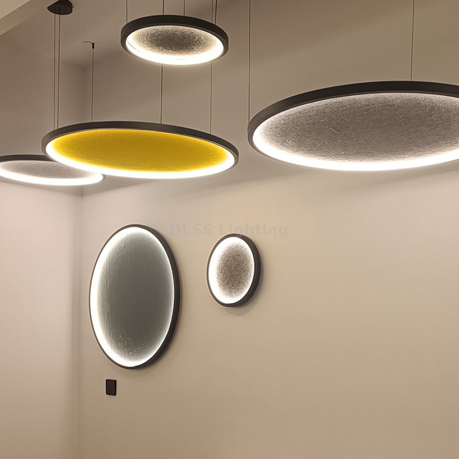 Люстра подвесная LED, для столовой, современный дизайн