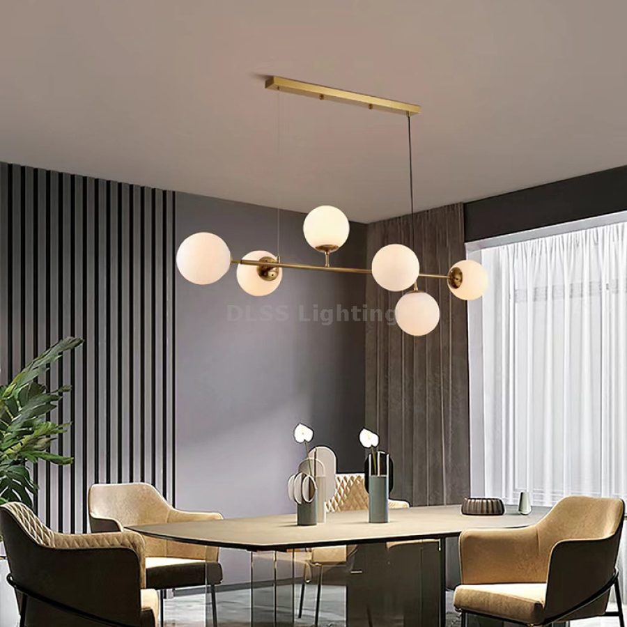 Candelabru suspendat LED, design modern