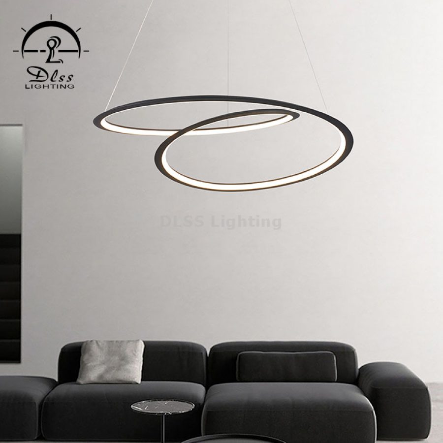 Candelabru suspendat DLSS, design modern de designer