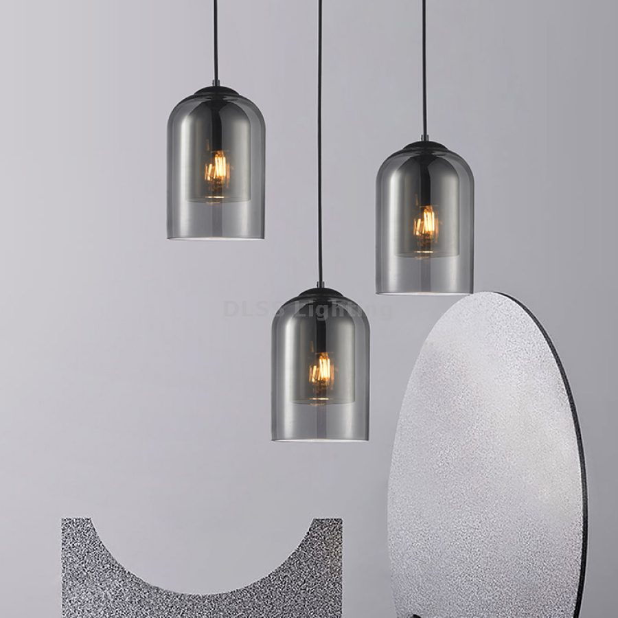 Candelabru suspendat liniar, living