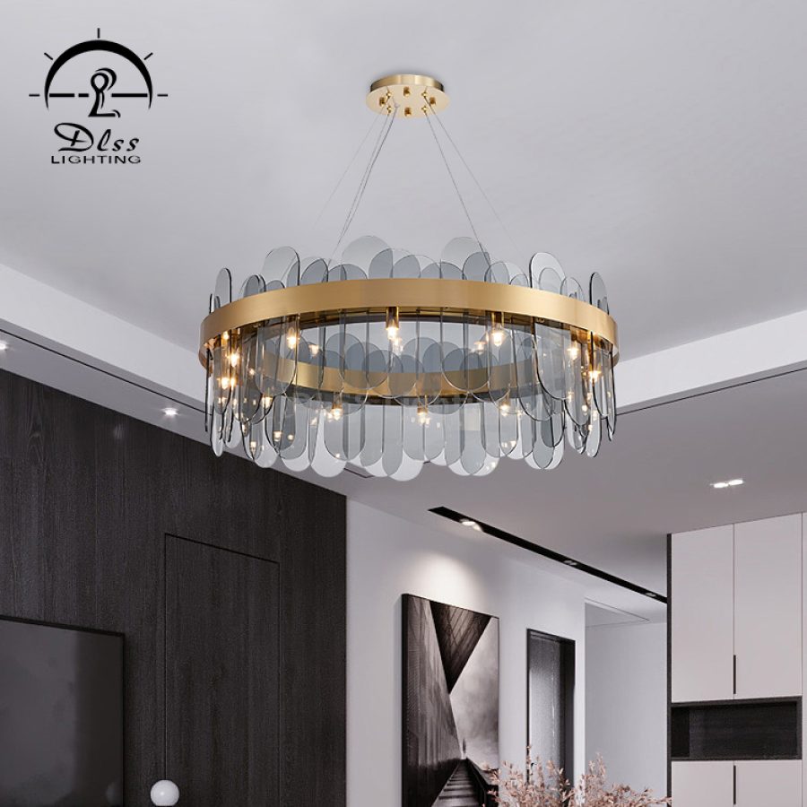 Candelabru suspendat LED modern, 8583P