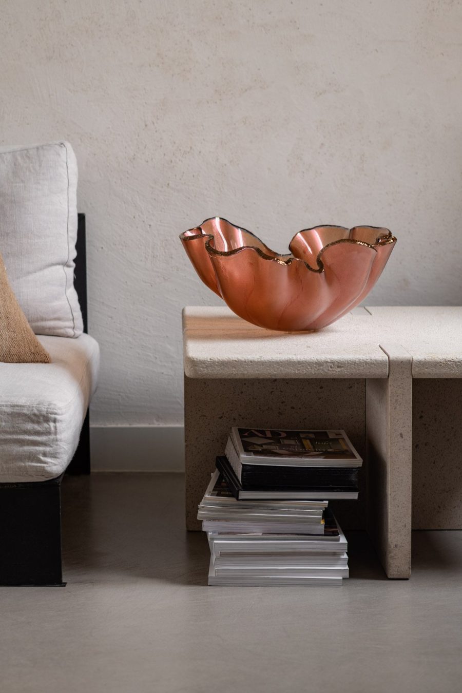 Lirio bowl bronze