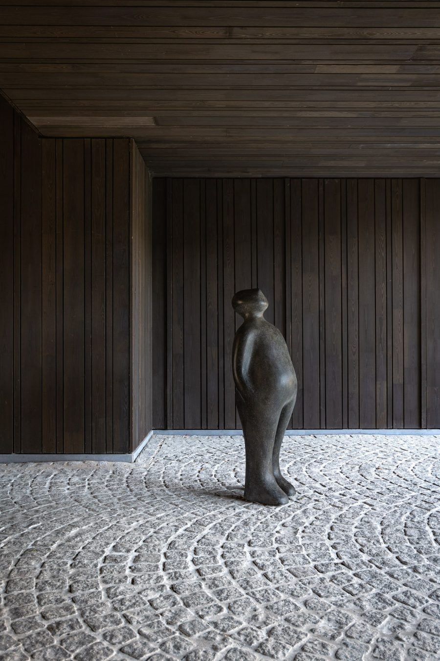 The visitor bronze dark grey