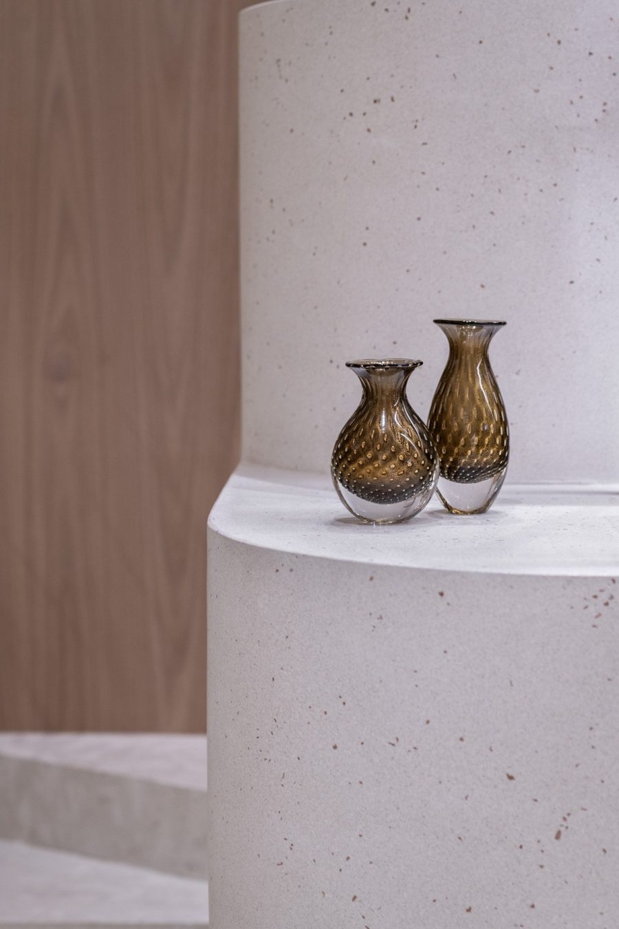 Vase 92 mini green-ambar